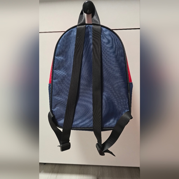 FILA White Navy Mini Backpack with Red Trim - Picture 4 of 6